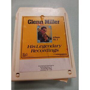 Glen Miller Album No. 1 His Legendary Recordings 8 Track Tape Vintage